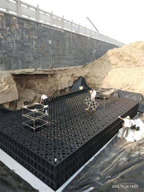 汕尾_公园绿地雨水收集利用系统模块水池工程项目